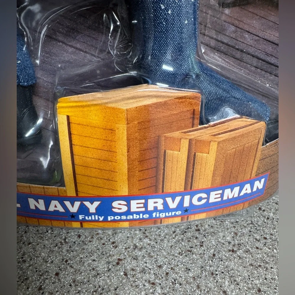 1997 G.I. Joe U.S. Navy Serviceman Fully Posable Figure NWT - Picture 13 of 16